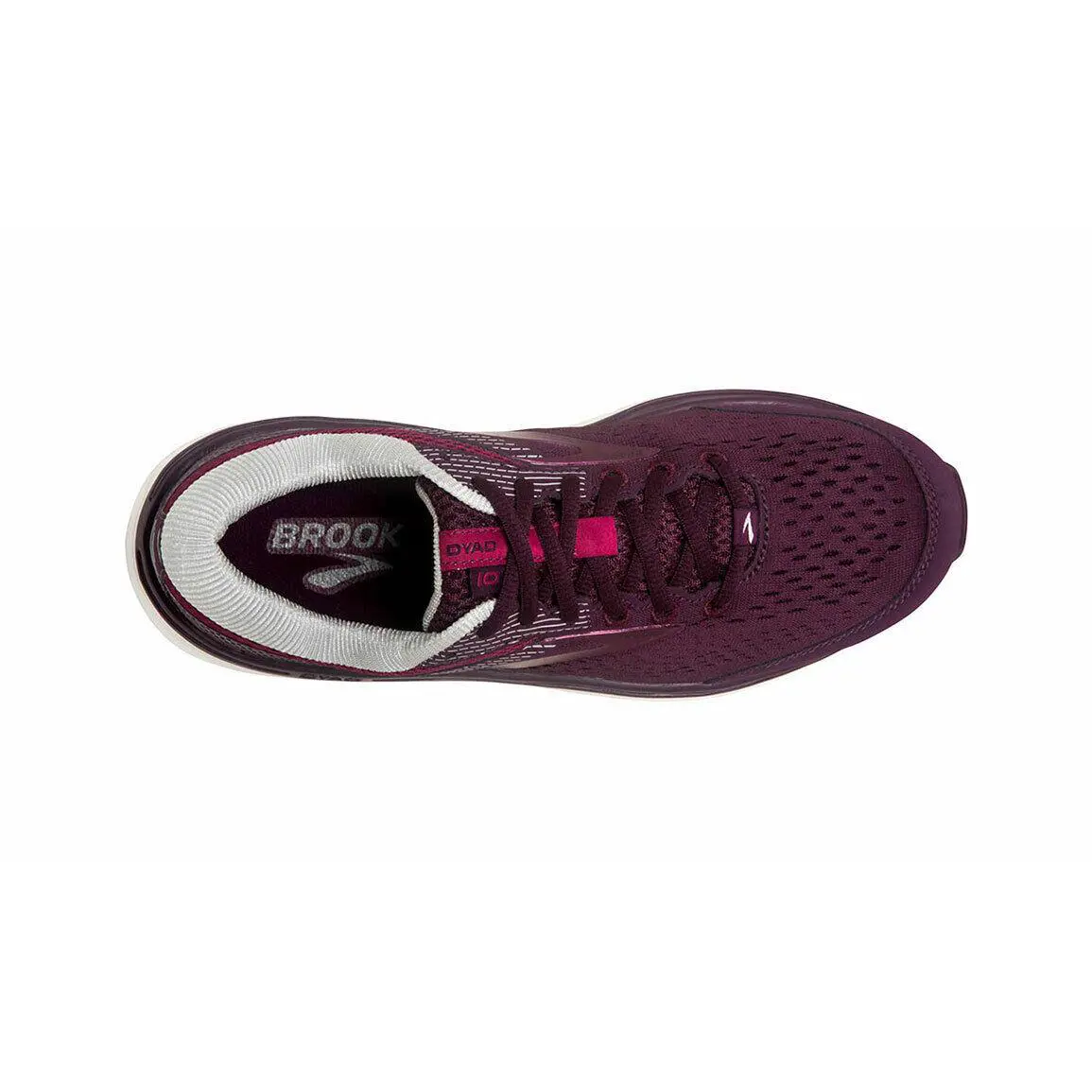 Brooks shoes - Brooks Dyad 10 - Dyad - 1202752 - Purple/Pink/Grey (UPC: 190340379161) 2
