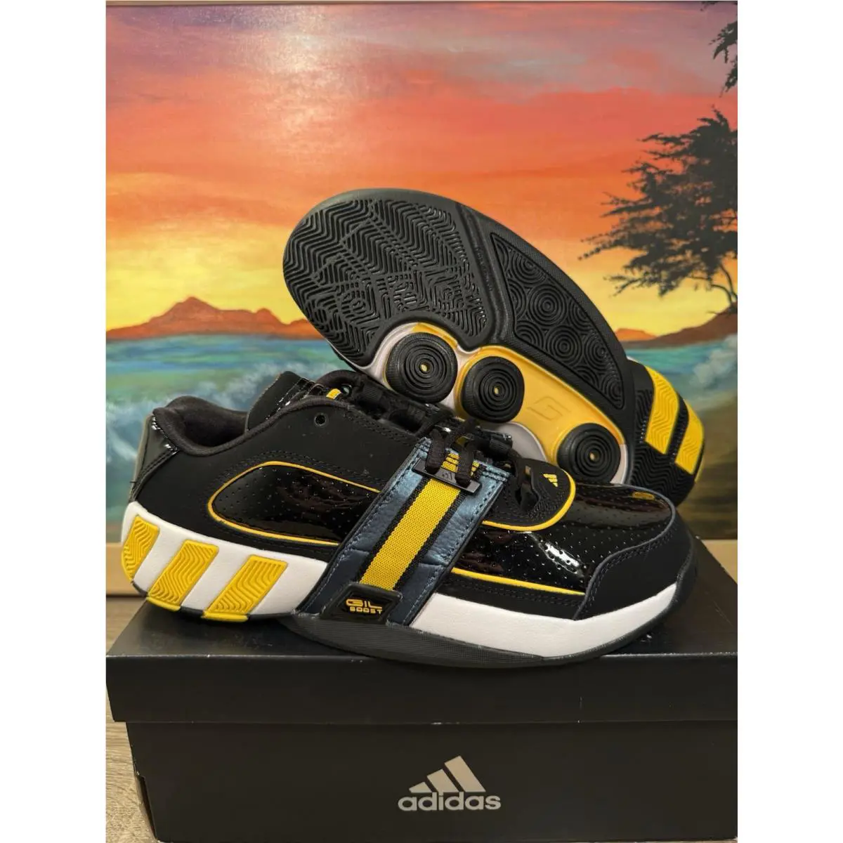 Adidas shoes - adidas Gil Zero - Gil Zero - GY6479 - Black 5