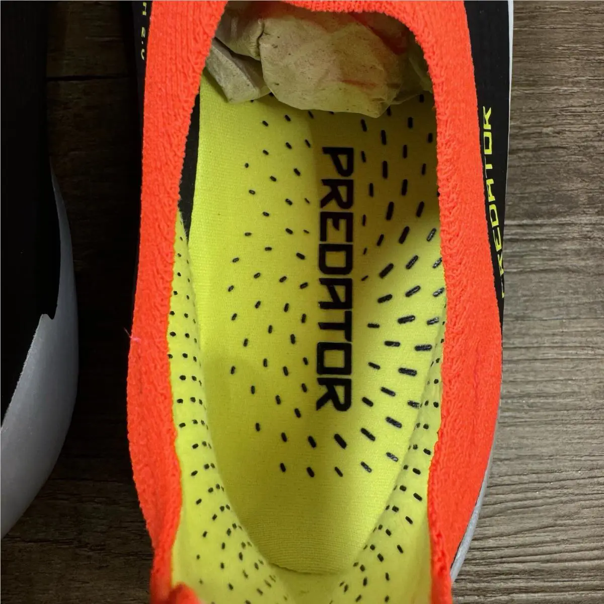 Adidas shoes - Adidas - Predator Elite LL FG - IE1805 - Core Black / Cloud White / Solar Red (UPC: 196472978333) 6