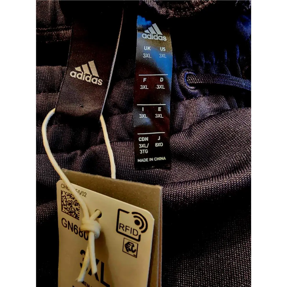 Adidas clothing - Adidas GN6809 - Black (UPC: 194815955201) 5