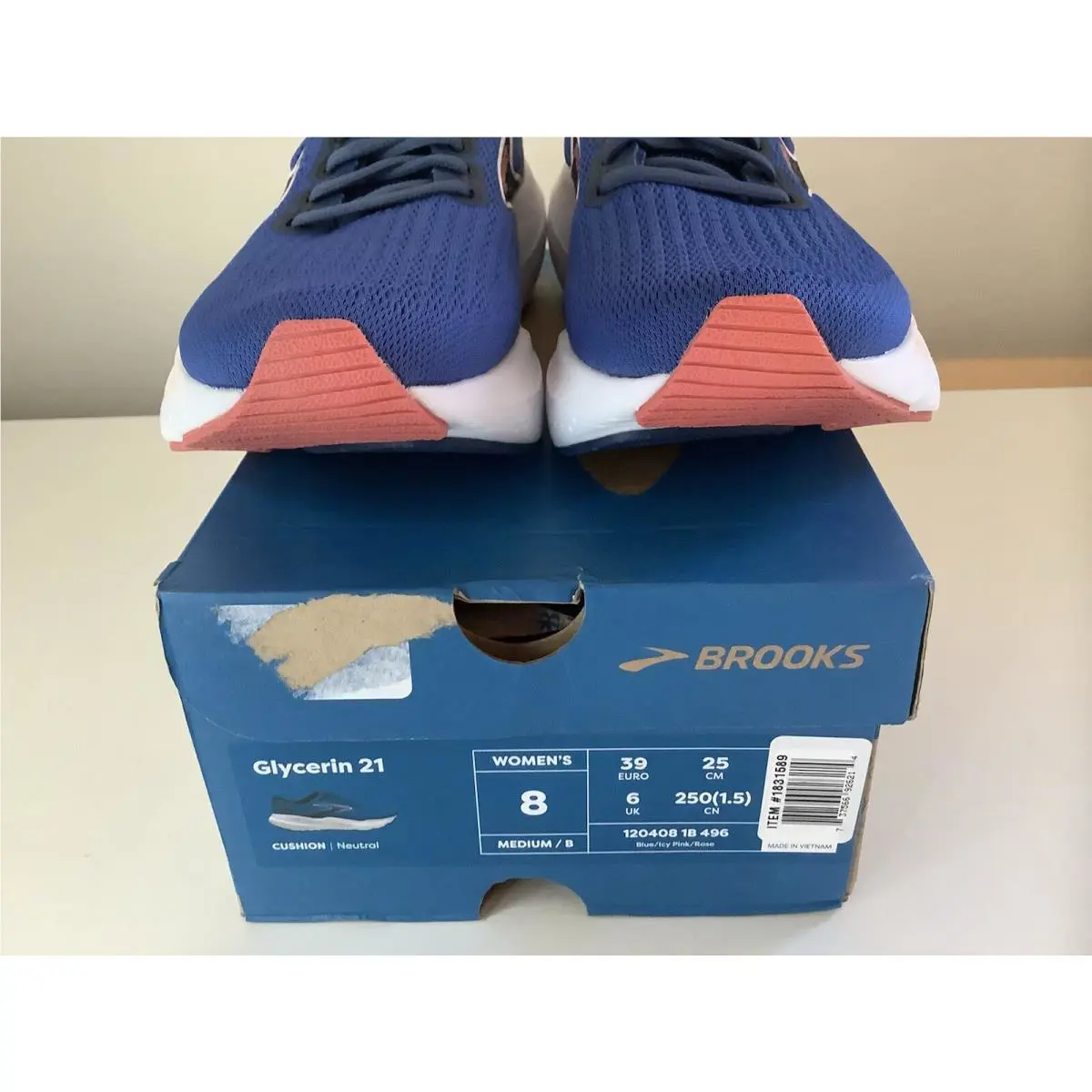 Brooks shoes - Blue 3