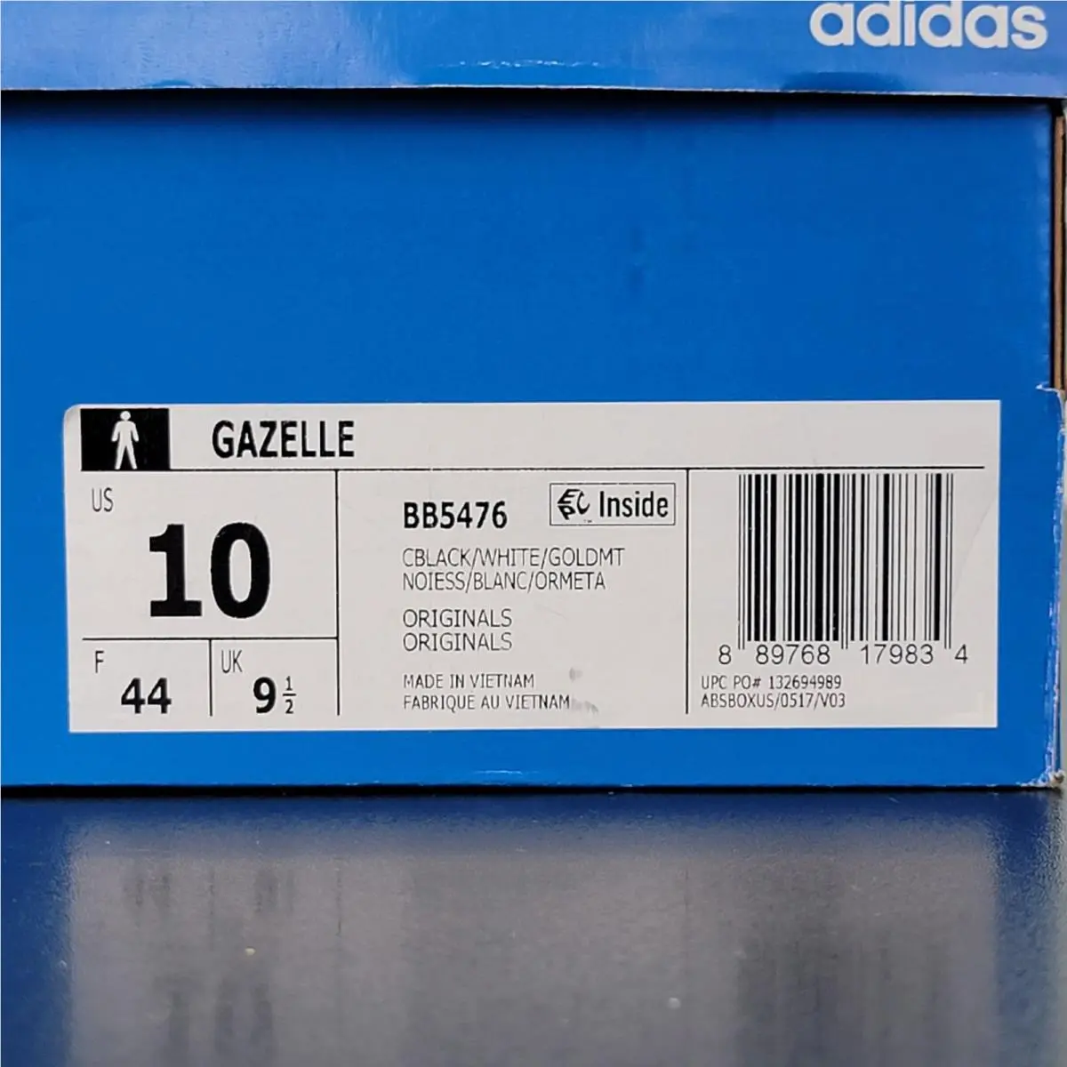 Adidas shoes - Adodas Gazelle BB5476 - Adodas Gazelle - BB5476 - Black (UPC: 0195703311734) 6