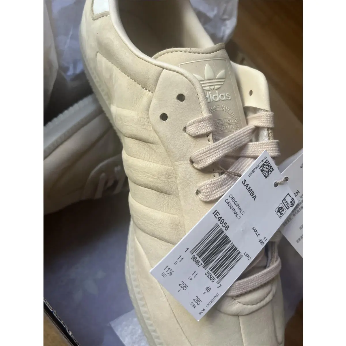 Adidas shoes - Adidas Samba - Samba - IE4956 - Beige (UPC: 196467355057) 5