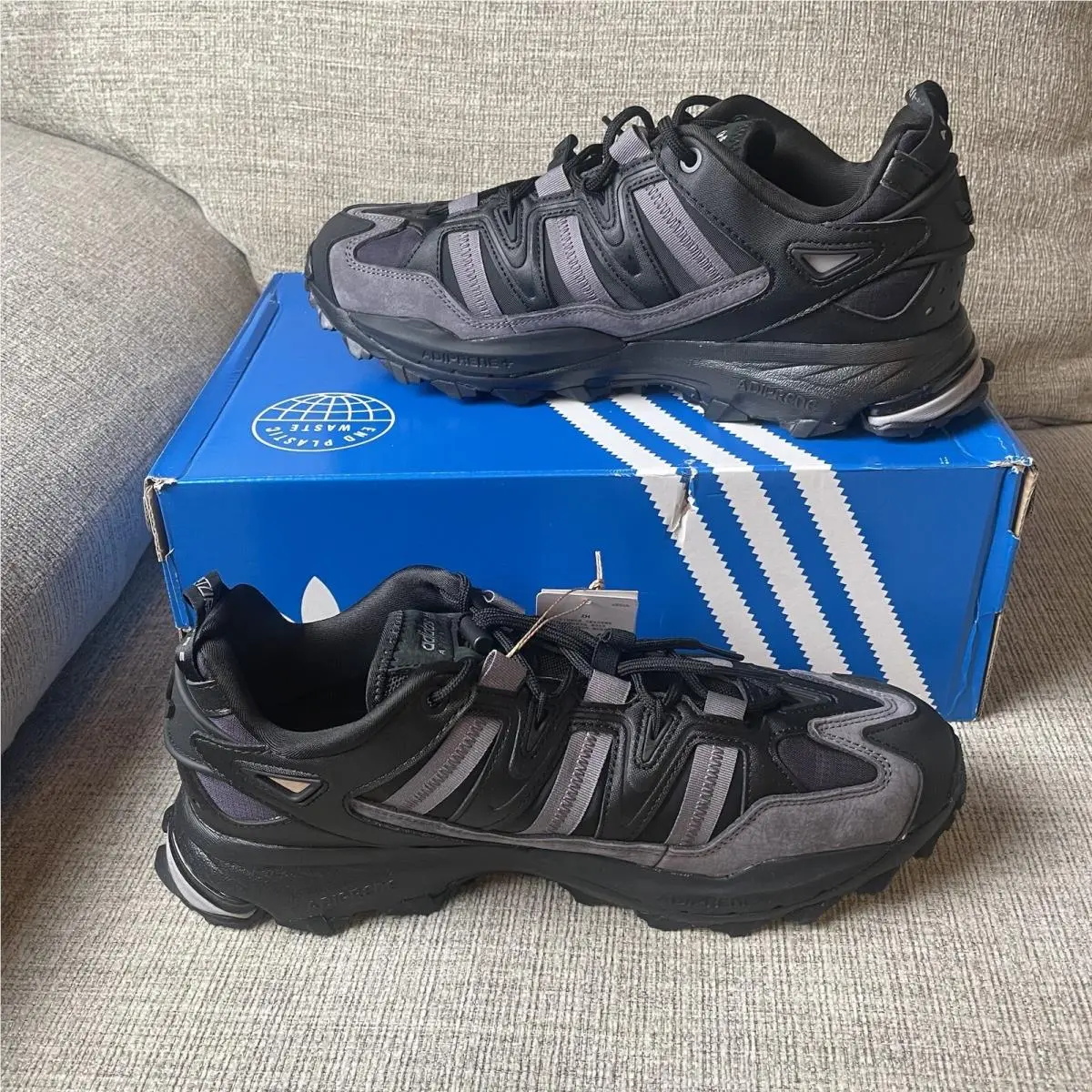 Adidas shoes - adidas Hyperturf - Hyperturf - GX2022 - Black 4