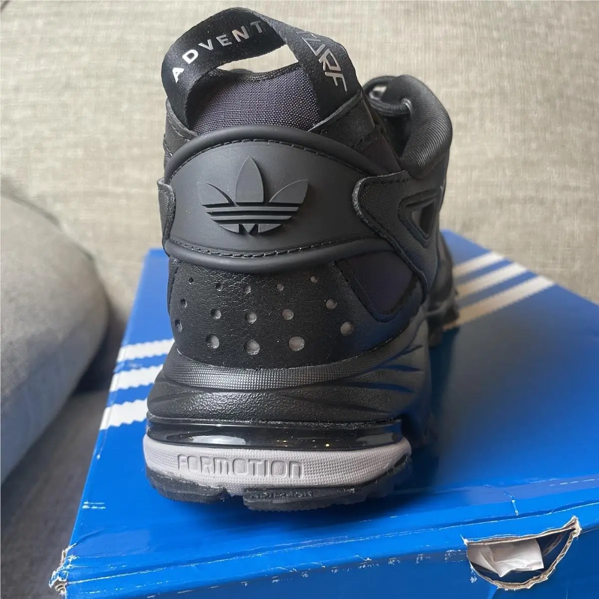 Adidas shoes - adidas Hyperturf - Hyperturf - GX2022 - Black 5