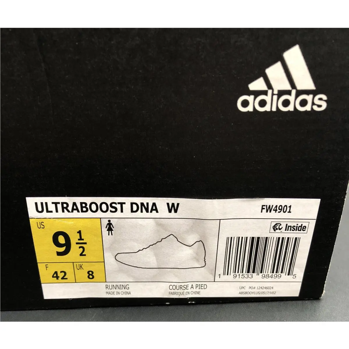 Adidas shoes - ULTRABOOST DNA - ULTRABOOST DNA - FW4901 - White, Manufacturer: White (UPC: 0191533984995) 5