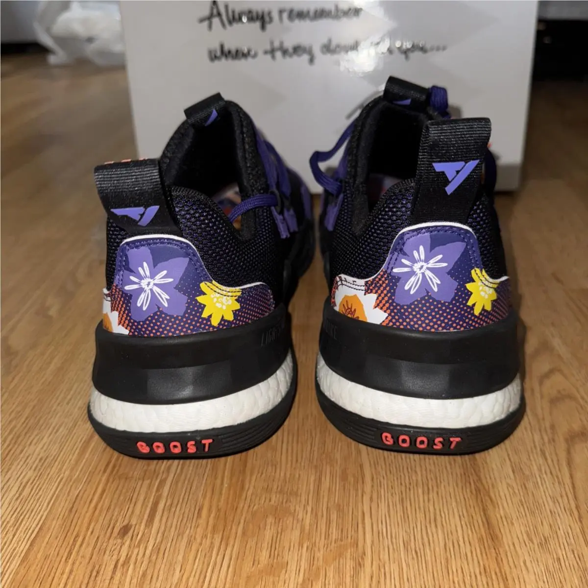 Adidas shoes - adidas Trae Young 1 - Trae Young - GZ4627 - Black, Manufacturer: Core Black/Team College Purple/Team Solar Orange (UPC: 195740120832) 3