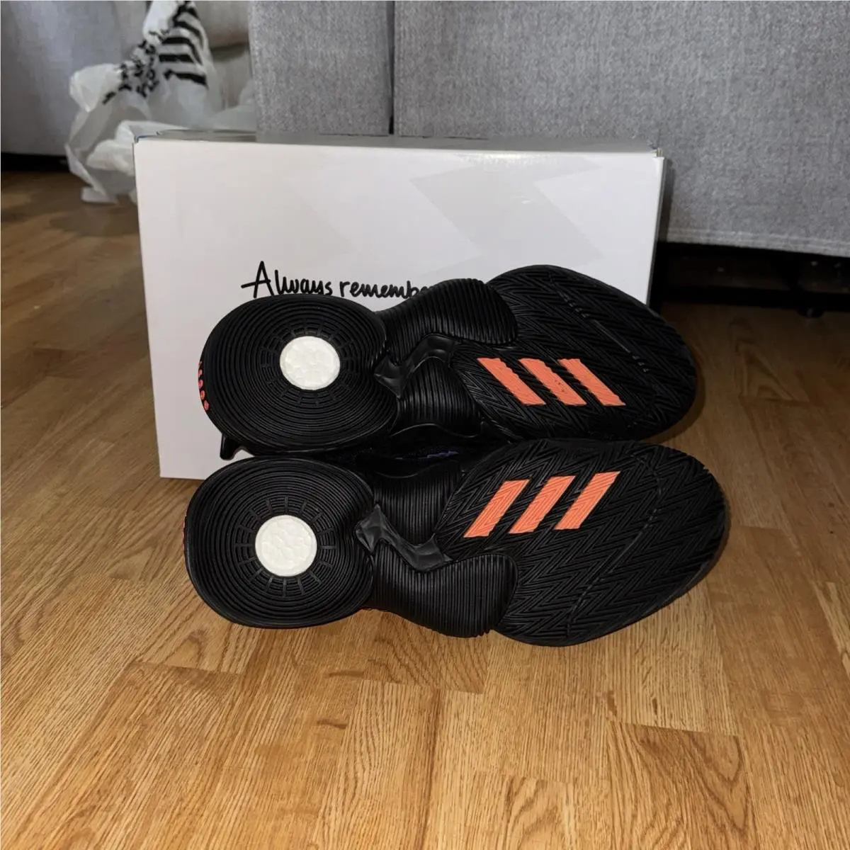 Adidas shoes - adidas Trae Young 1 - Trae Young - GZ4627 - Black, Manufacturer: Core Black/Team College Purple/Team Solar Orange (UPC: 195740120832) 5
