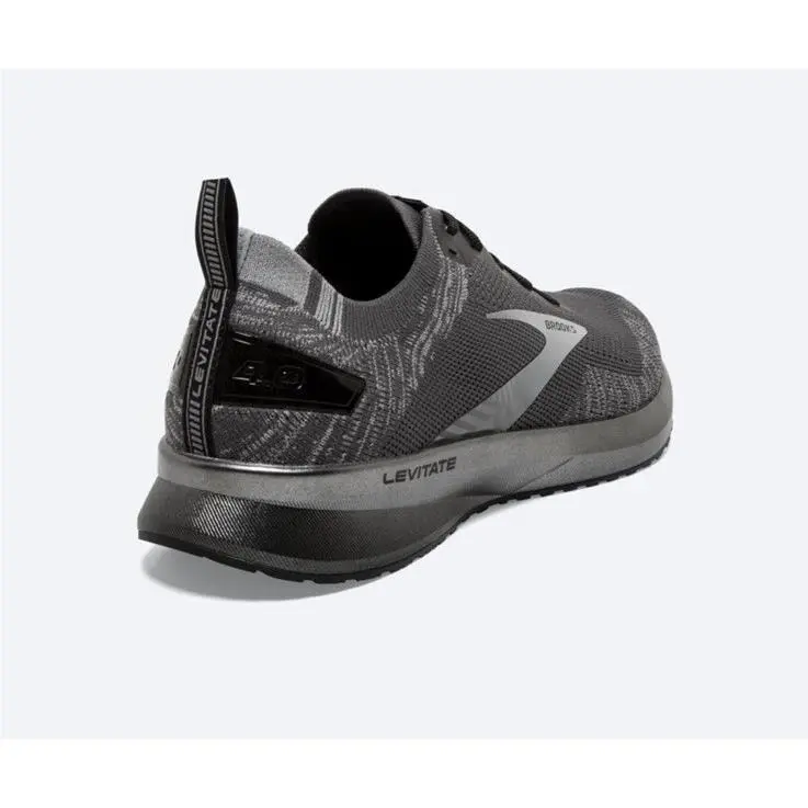 Brooks Levitate 4 Men’s Energize Neutral Running Shoes Black Grey Size 10