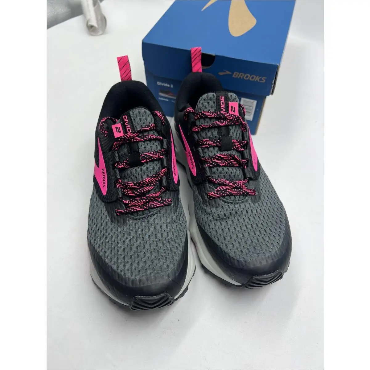 Brooks shoes - Brooks Divide 2 - Divide - 120342-1B-069 - Gray/Pink (UPC: 190340869778) 0