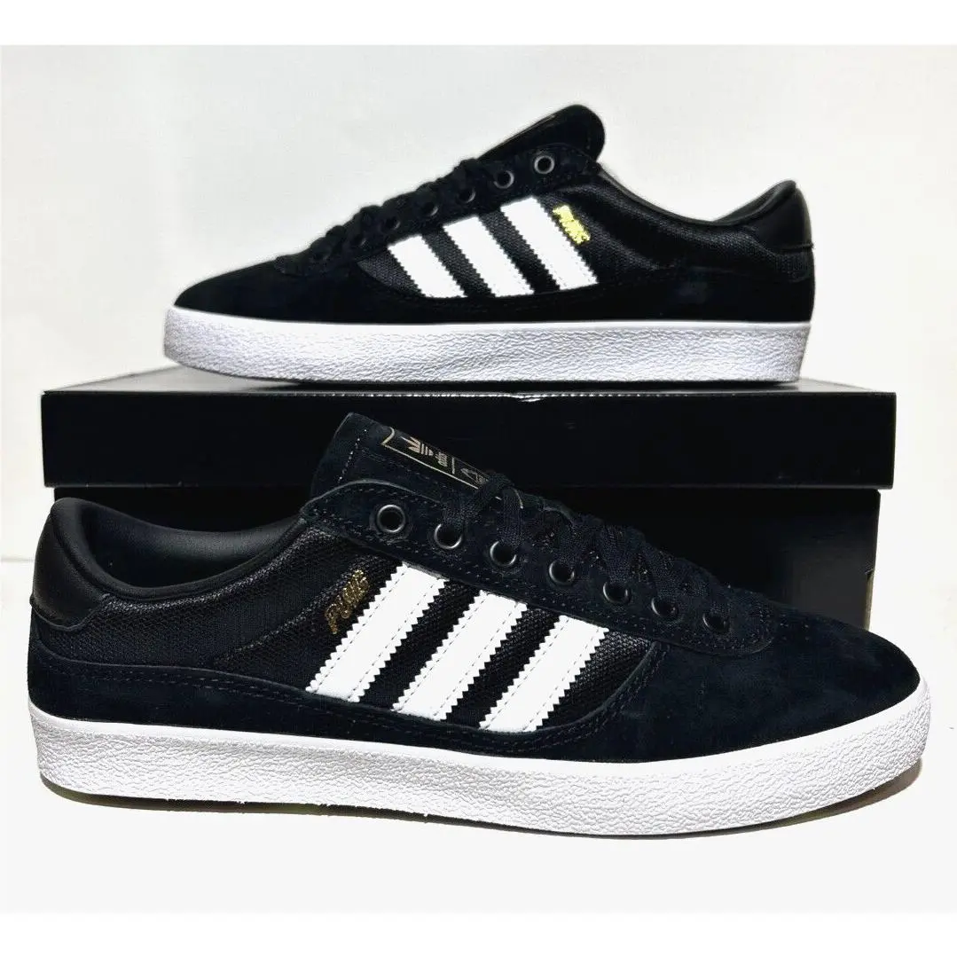 Puig Men`s Indoor Originals Shoes Low Top Sneakers Black GW5614 Size 10 by Adidas