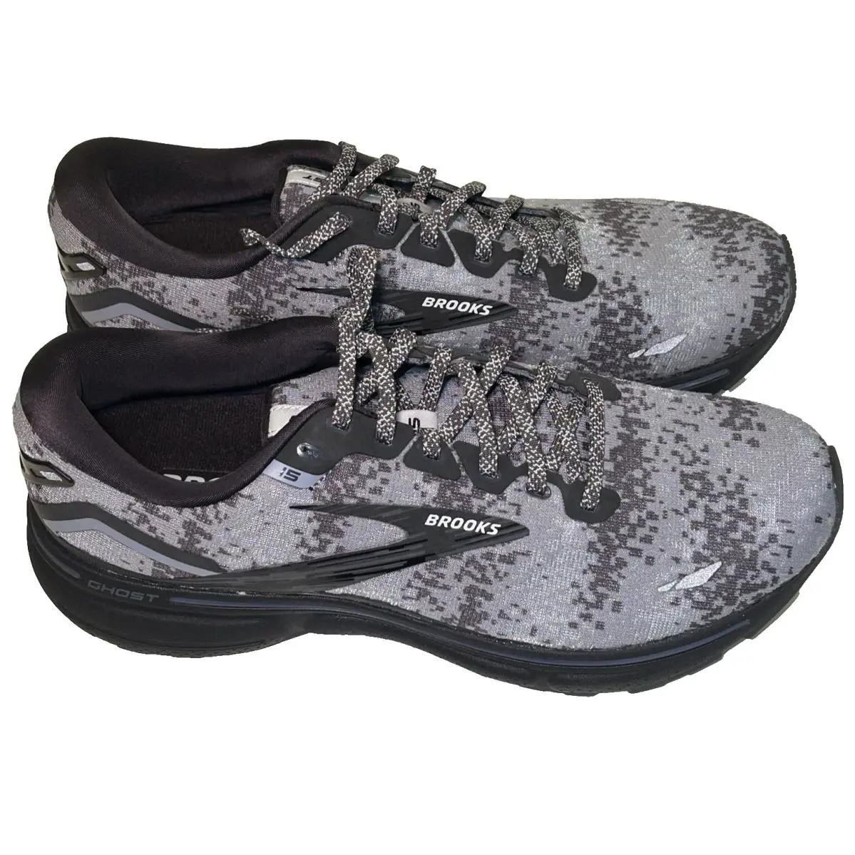 Brooks shoes - Brooks Ghost 15 - Ghost - 120380-1B-054 - Black/Oyster/Primer (UPC: 195394330137) 3