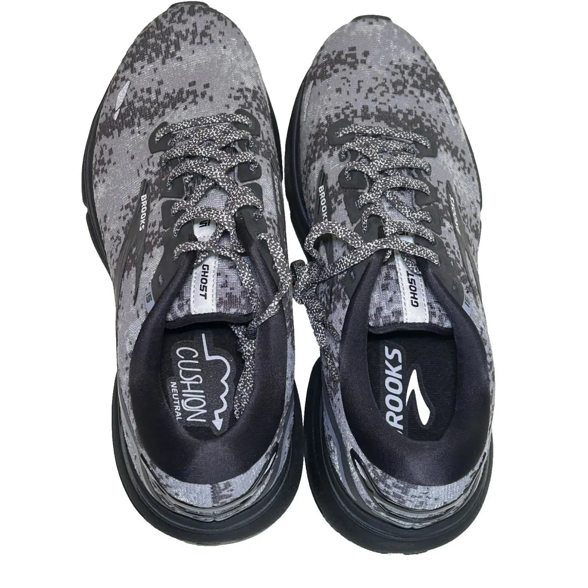 Brooks shoes - Brooks Ghost 15 - Ghost - 120380-1B-054 - Black/Oyster/Primer (UPC: 195394330137) 4