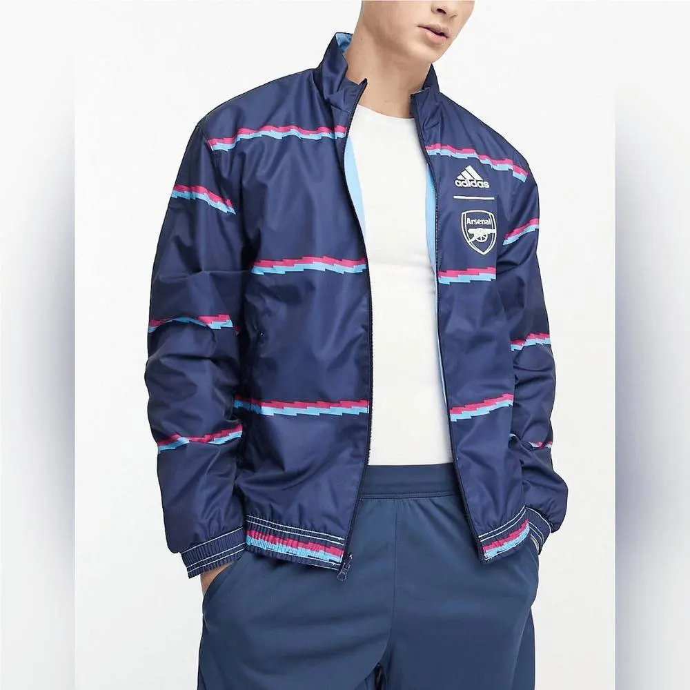 Adidas clothing - Adidas Arsenal FC Anthem - Arsenal Anthem - Blue, Exterior: Multicolor 2
