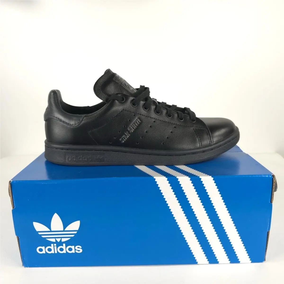 Adidas shoes - adidas Stan Smith - Stan Smith - Adidas Men’s Sneakers - Black (UPC: 195748842224) 17