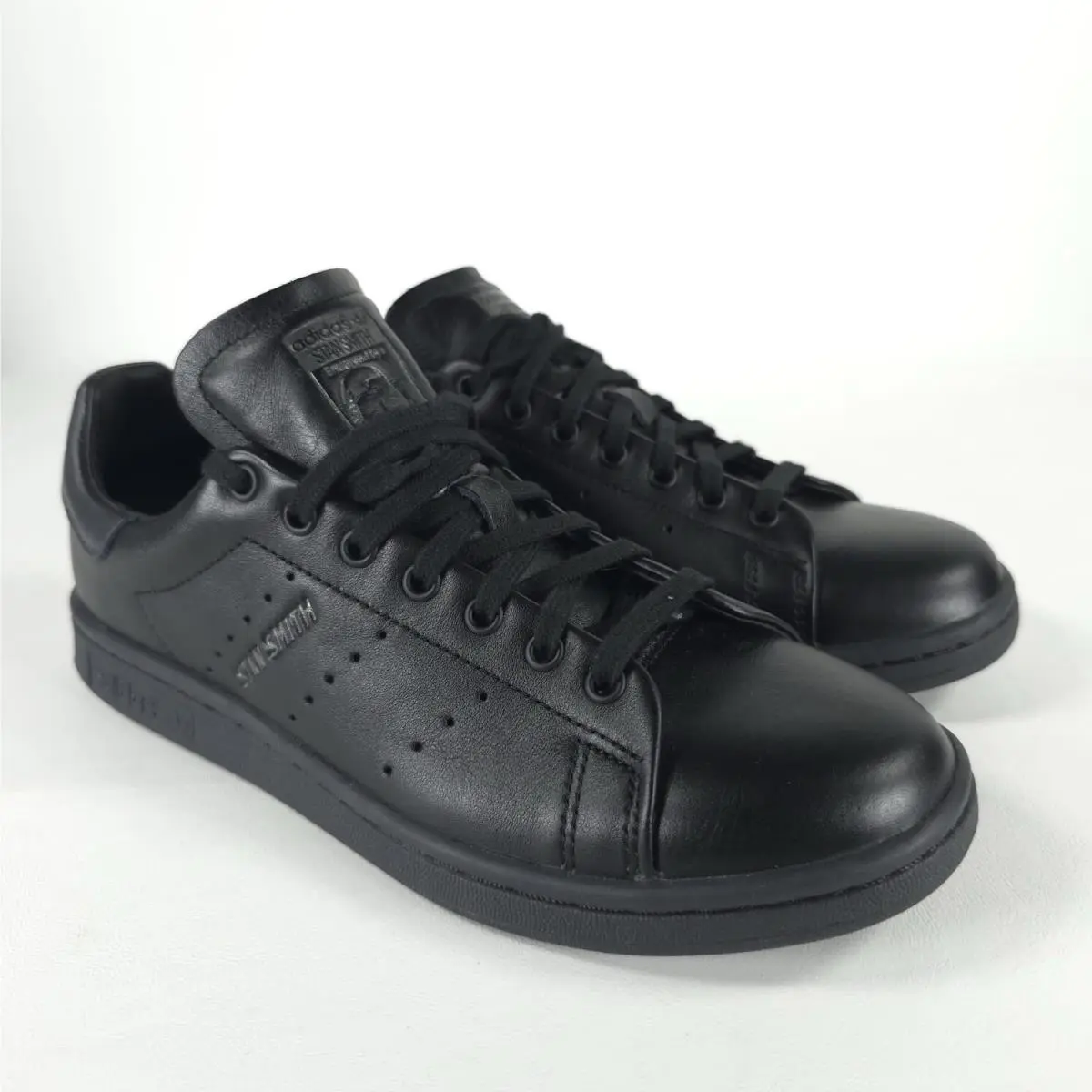 Adidas shoes - adidas Stan Smith - Stan Smith - Adidas Men’s Sneakers - Black (UPC: 195748842224) 6