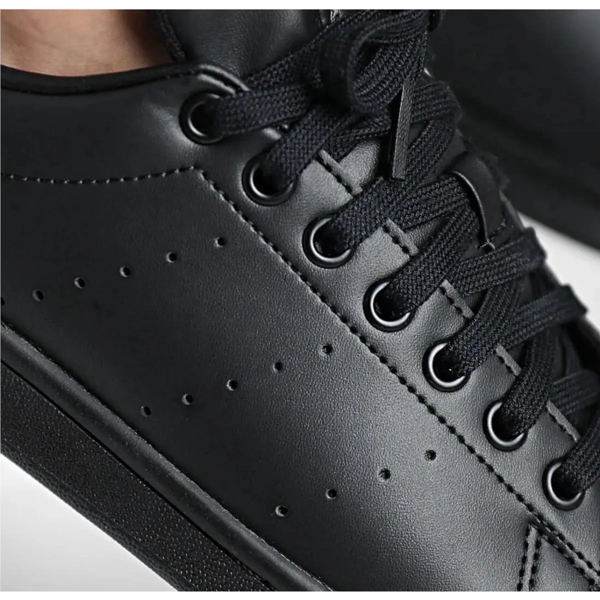 Adidas shoes - adidas Stan Smith - Stan Smith - Adidas Men’s Sneakers - Black (UPC: 195748842224) 1