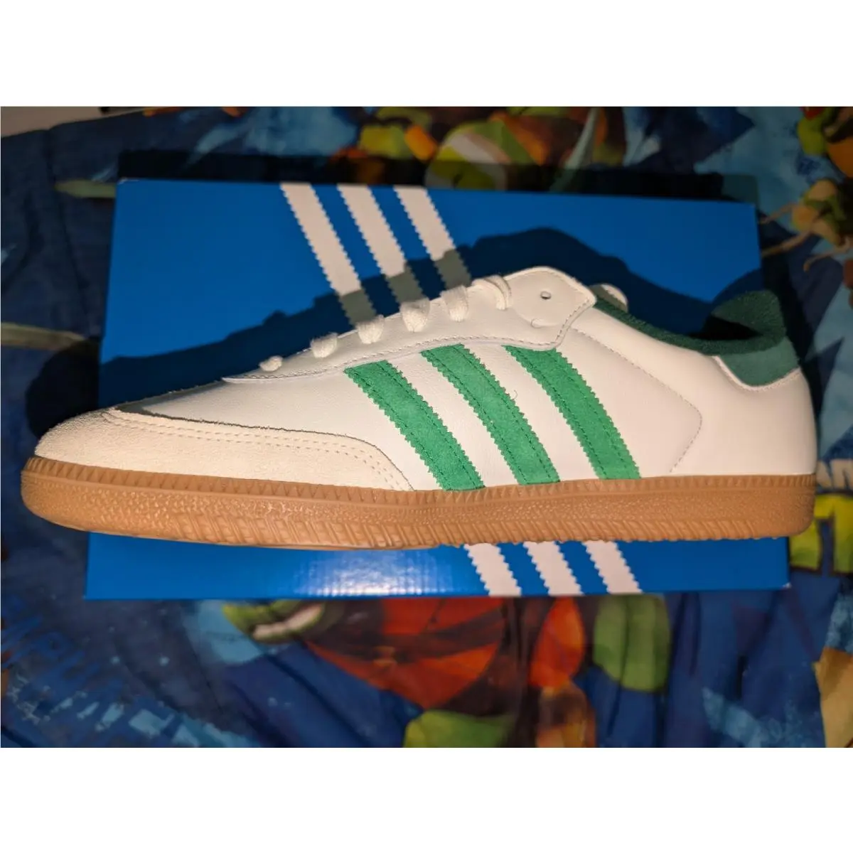 Adidas shoes - adidas Samba - Samba - JI3202 - Green 4
