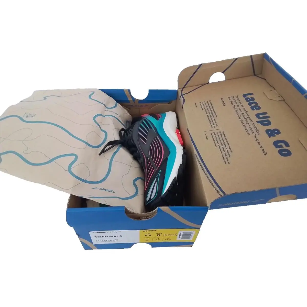 Brooks shoes - Brooks Transcend - Transcend - 120239-1b-070 - Multicolor (UPC: 190340246005) 6