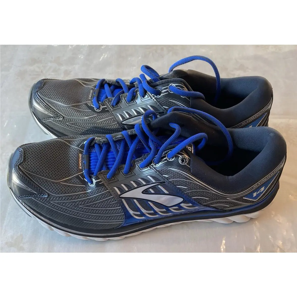 Brooks shoes - Brooks Glycerin 14 - Glycerin - Anthracite/Electric Brooks Blue/Silver 3