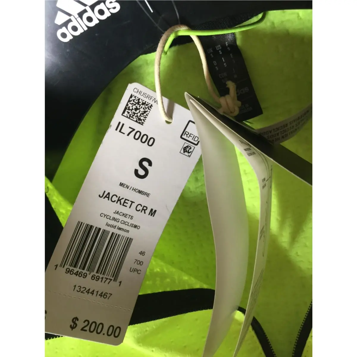 Adidas clothing - HT8768 - HT8768 - Yellow (UPC: 196469691771) 9