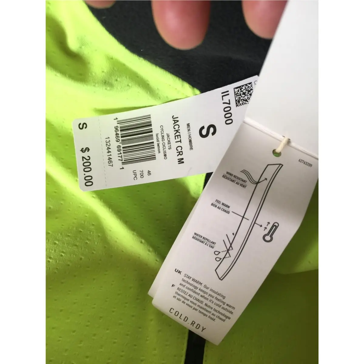 Adidas clothing - HT8768 - HT8768 - Yellow (UPC: 196469691771) 7
