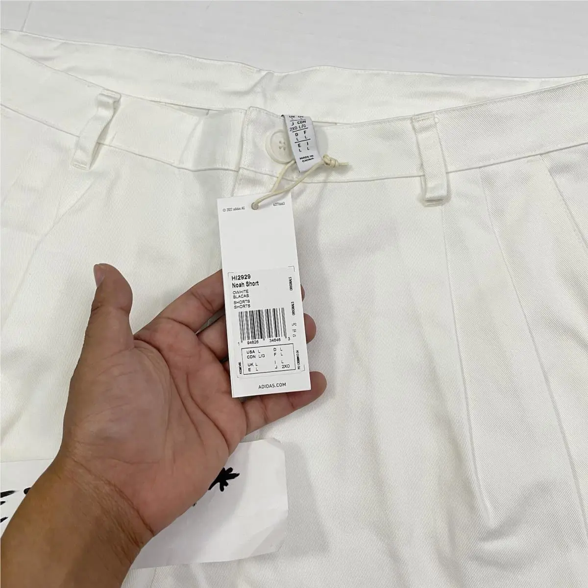 Adidas clothing - Adidas HI2929 - HI2929 - White 4