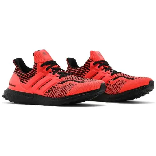 Adidas Mens Ultraboost 5.0 Dna Running Shoes Solar Red/black 9 M