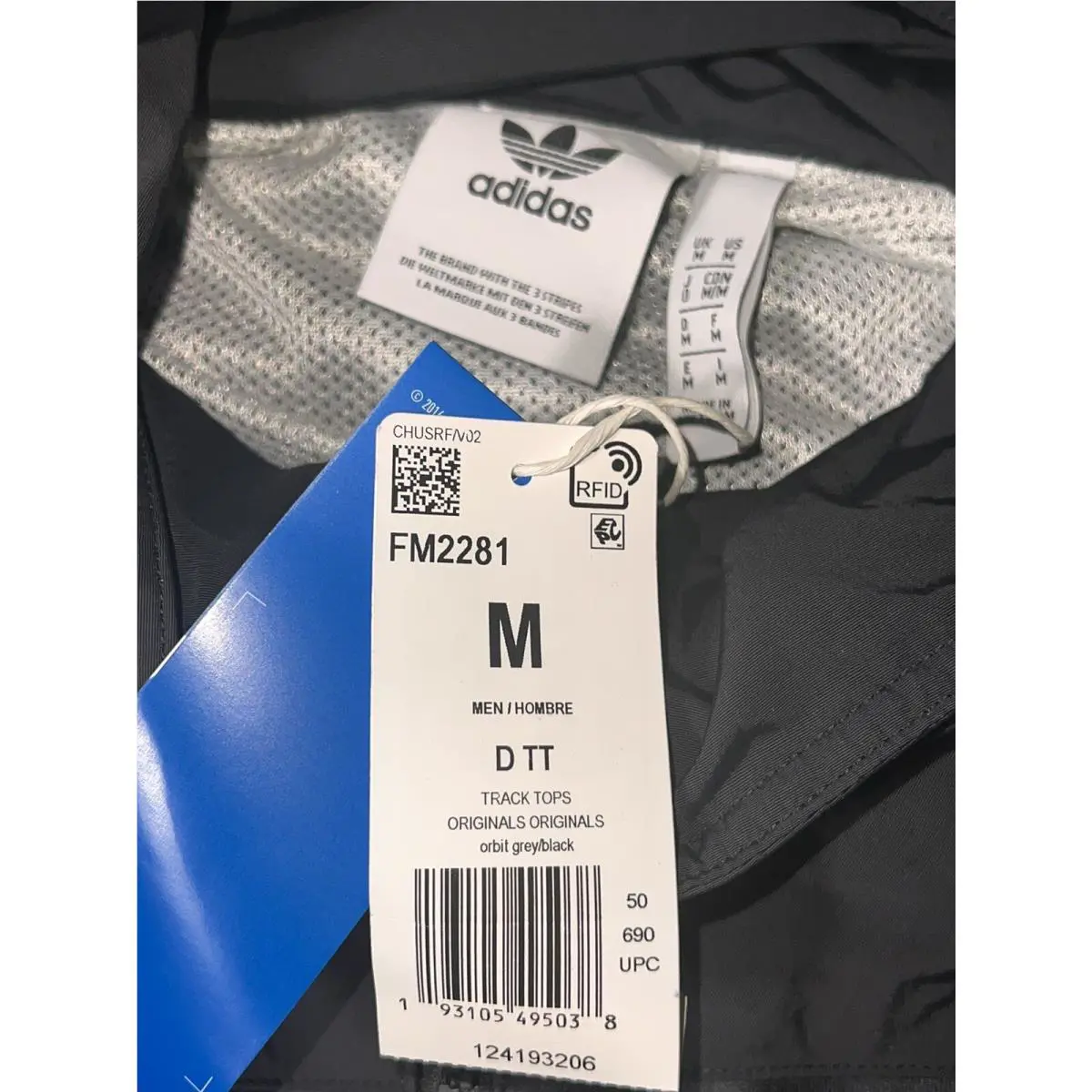 Adidas clothing - FM2281 - FM2281 - Gray (UPC: 0193105495038) 7