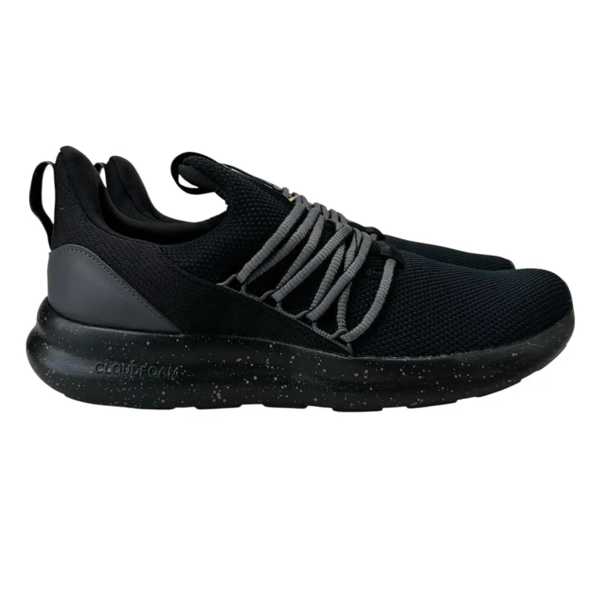 Adidas Lite Racer Adapt 7.0 Core Black Grey Five Iron Shoes IH3455 Men`s Sz 11.5 - Black