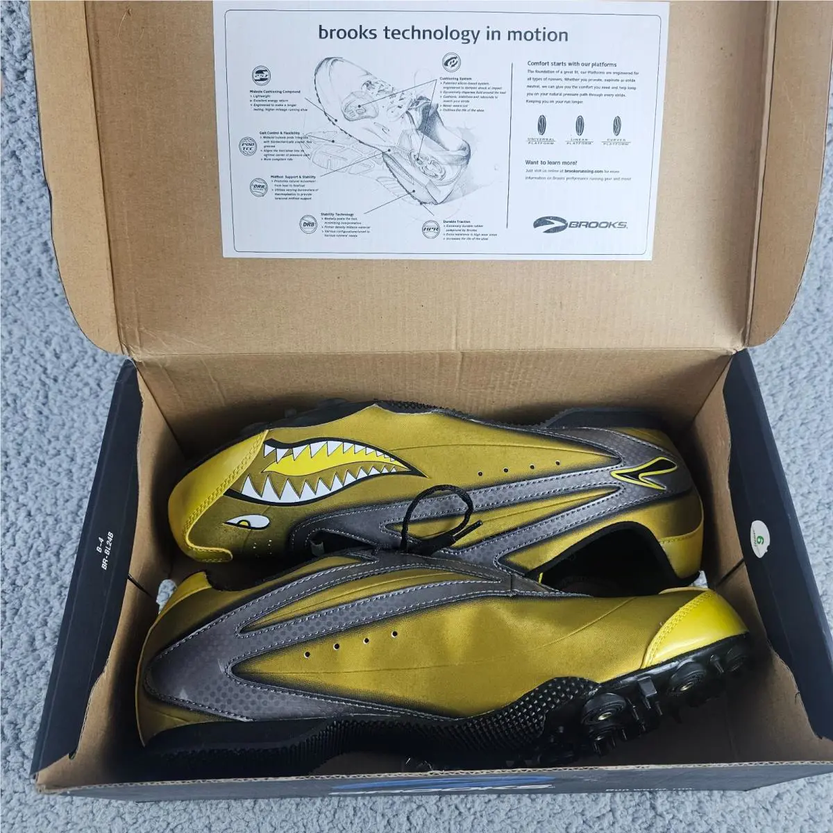 Brooks shoes - 41200701 - 41200701 - Gold 7