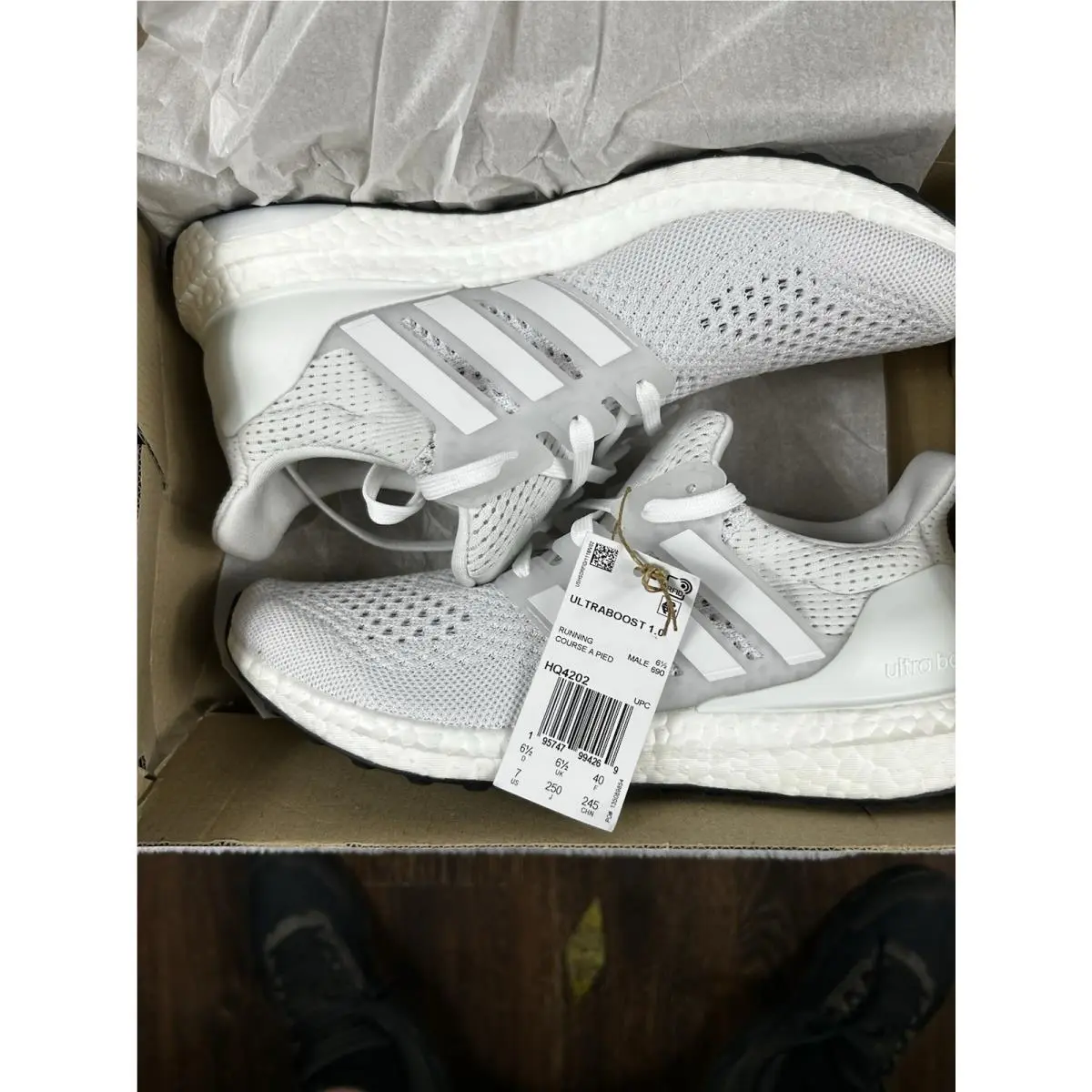 Adidas shoes - adidas UltraBoost 1.0 - UltraBoost - HQ4202 - White 10