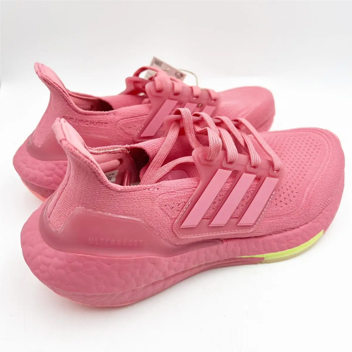 Adidas Ultraboost 21 Hazy Rose Pink Mauve Running Shoes Women`s Size 5.5 FY0426