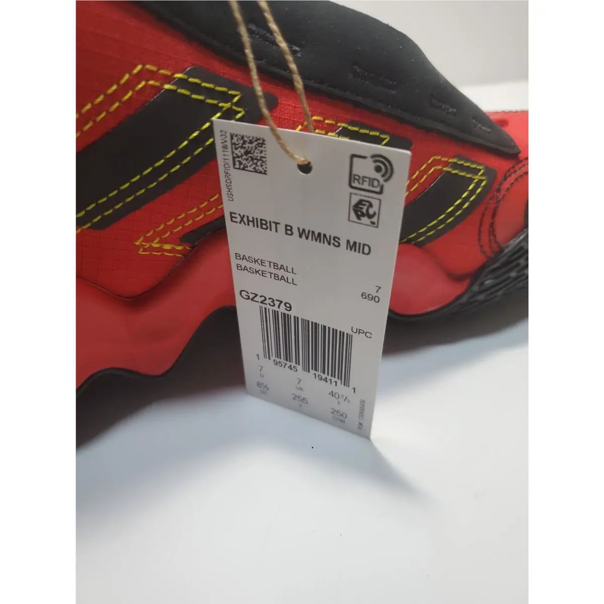 Adidas shoes - adidas Exhibit B - Exhibit - GZ2379 - Red 9