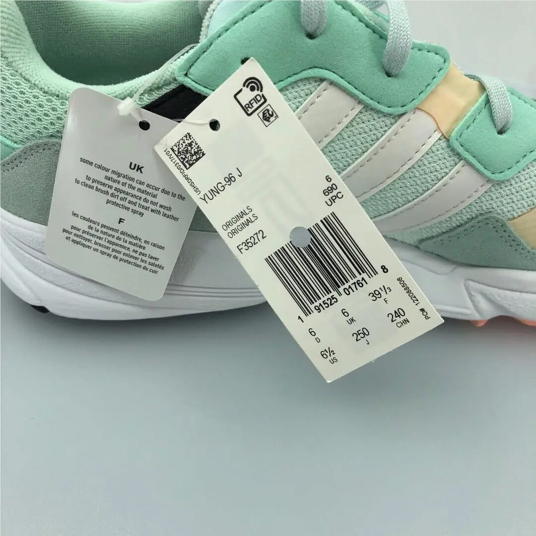 Adidas shoes - Yung-96 - Yung-96 - Ice Mint White (UPC: 191525017618) 4