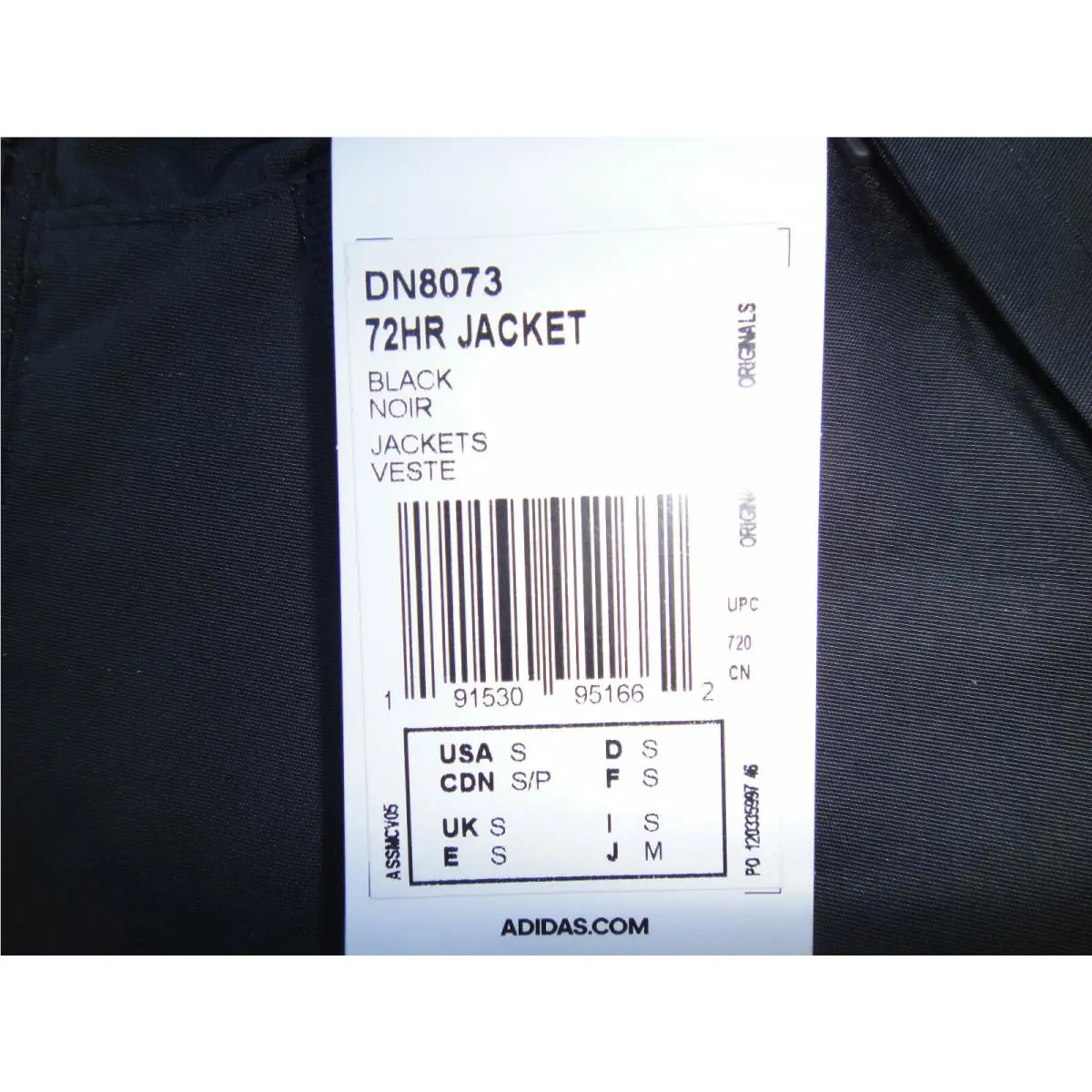 Adidas clothing - Black (UPC: 191530951662) 6