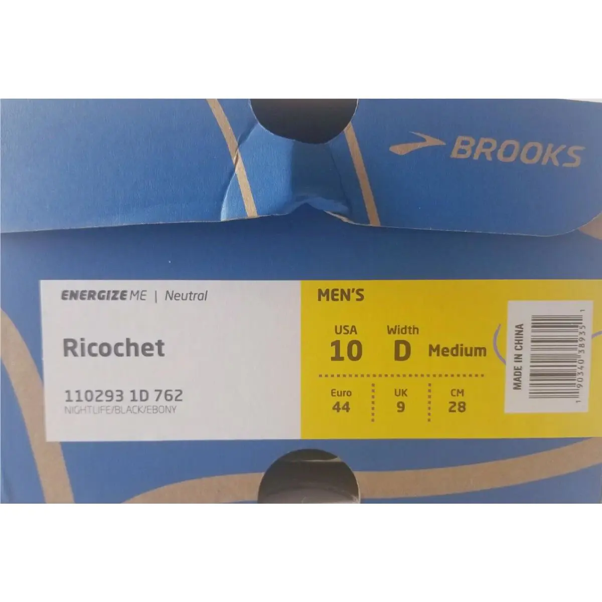 Brooks shoes - brooks - yellow/black/silver 7