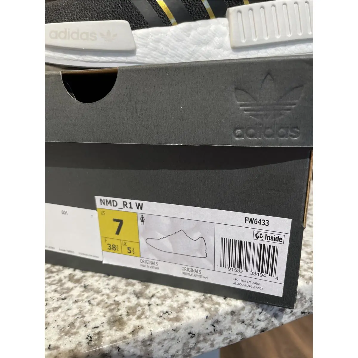 Adidas shoes - adidas NMD R1 - NMD - FW6433 - Black 6
