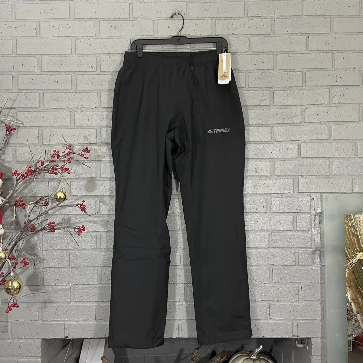 Mens Size S Adidas Terrex Rain Rdy Two Layer Rain Woven Pants GM4774 Small