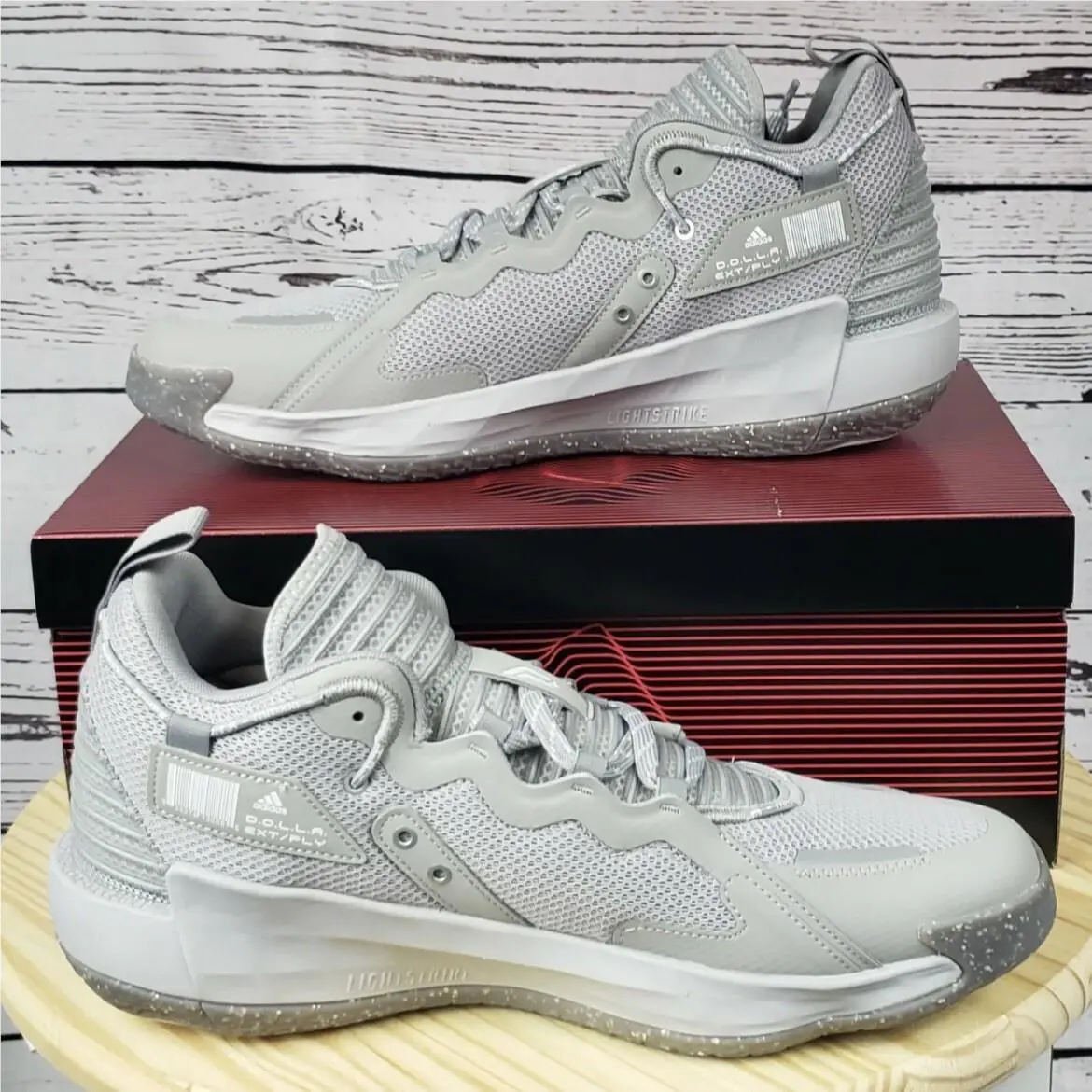 Adidas shoes - ADIDAS SM DAME - DAME - GW7904 - Grey/White 3