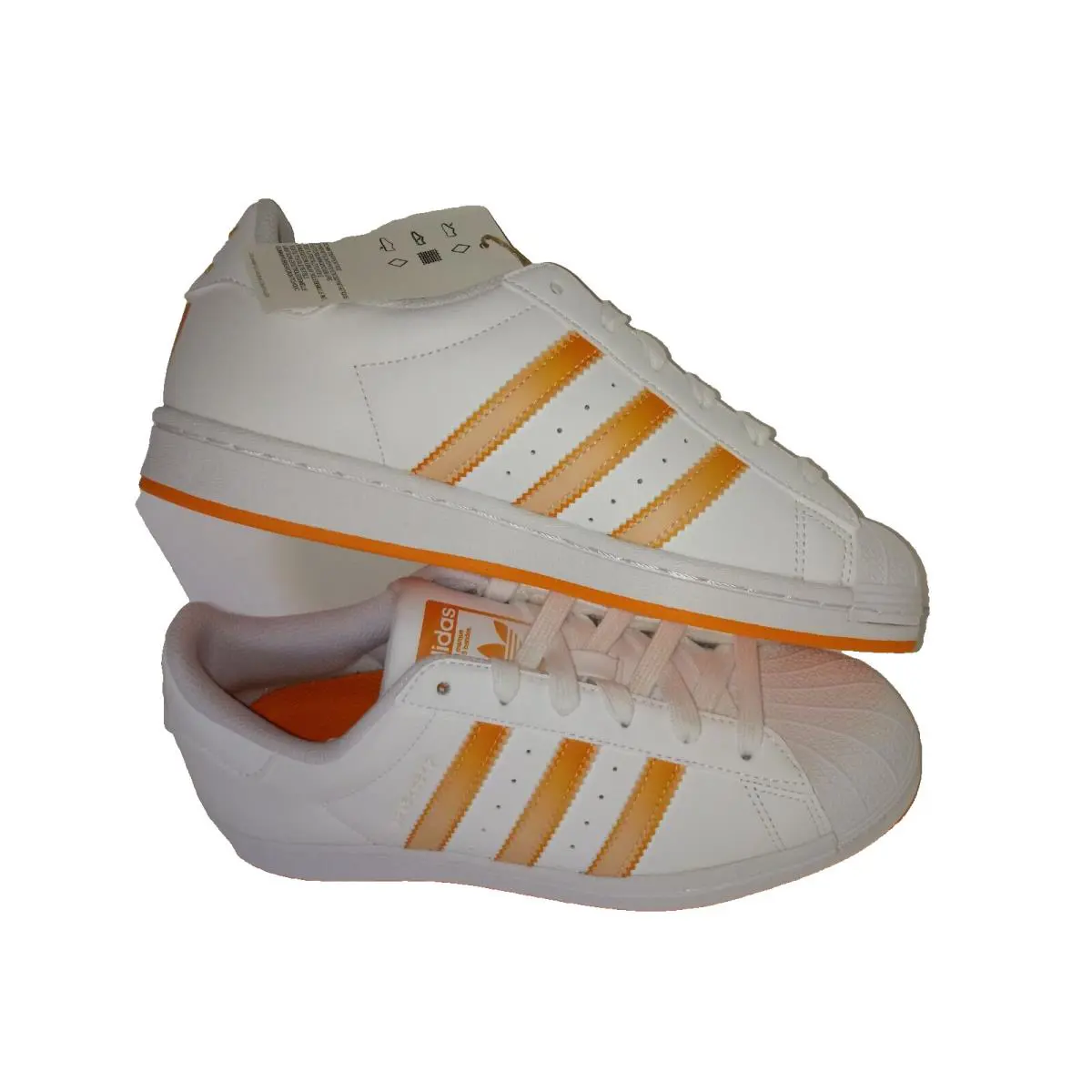 Adidas shoes - White/Orange-White (UPC: 195741876998) 0