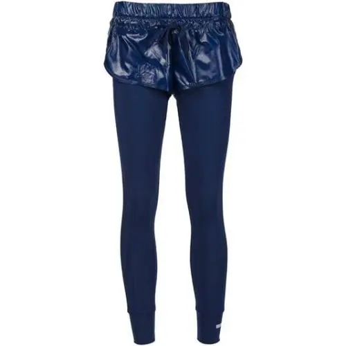 Adidas by Stella Mccartney 2 in 1 Short Tight Navy Blue Athletic Tights Size L