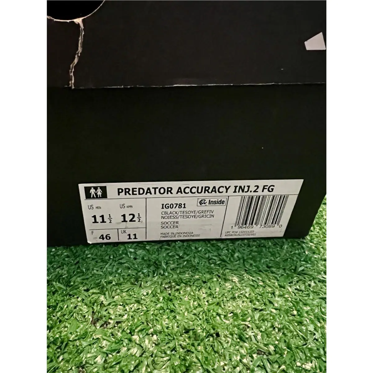 Adidas shoes - adidas Predator Accuracy Injection.2 FG - IG0781 - Black 2