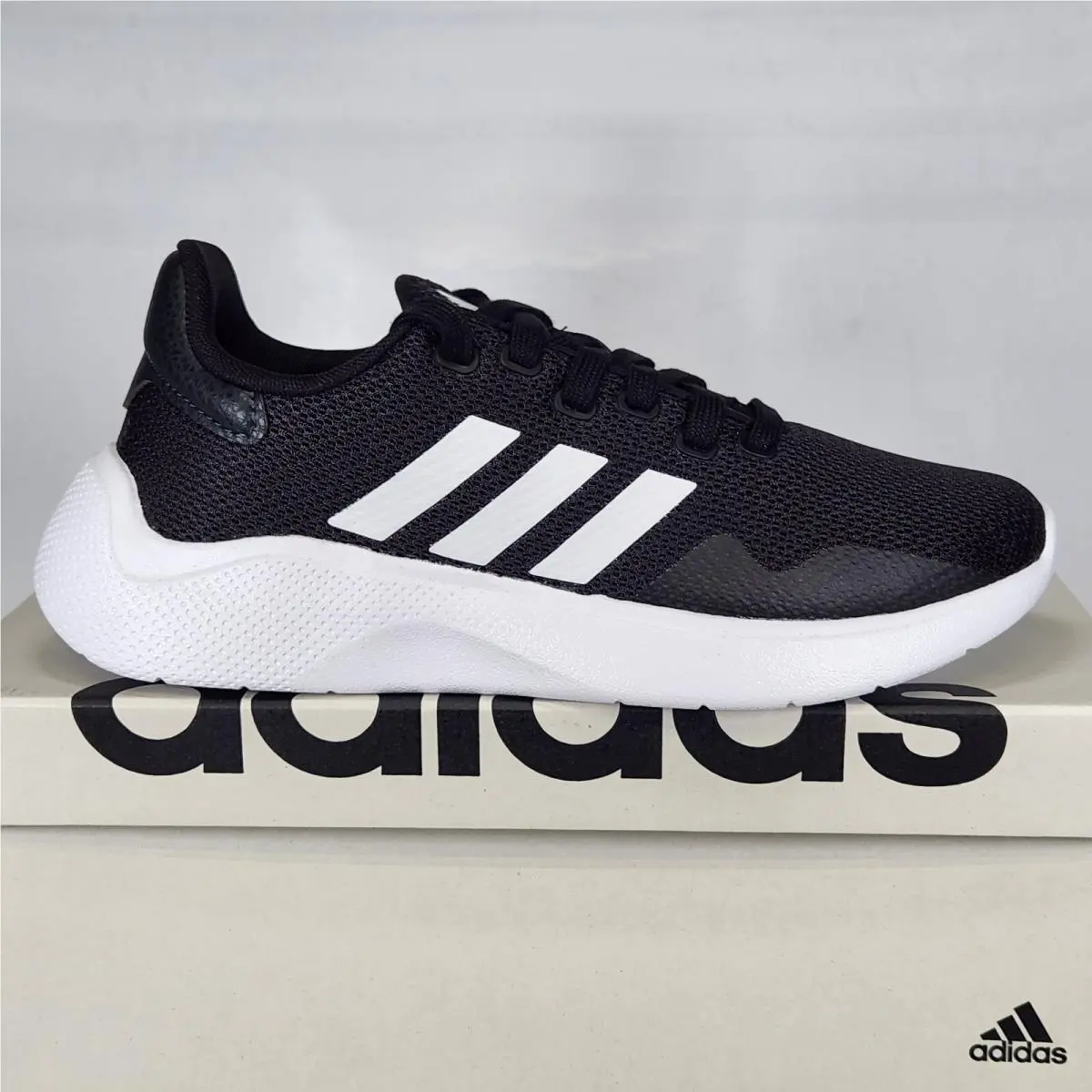 Size 7.5 - Adidas Puremotion 2.0 - Black / White / Carbon - Womens - IF2773