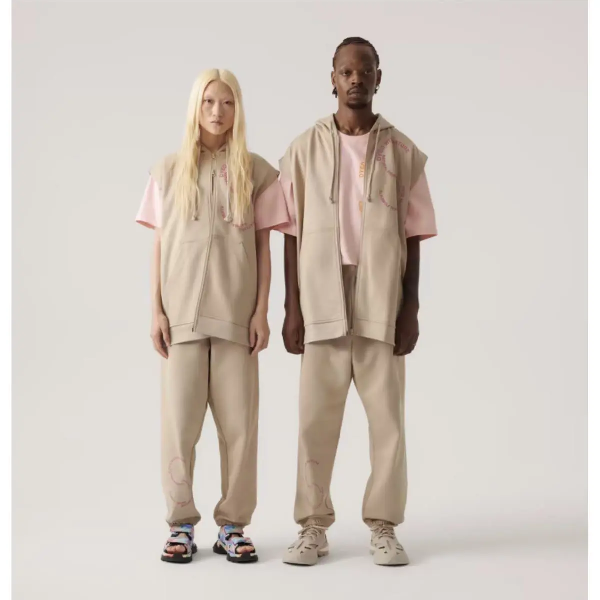 Adidas clothing - Beige 7