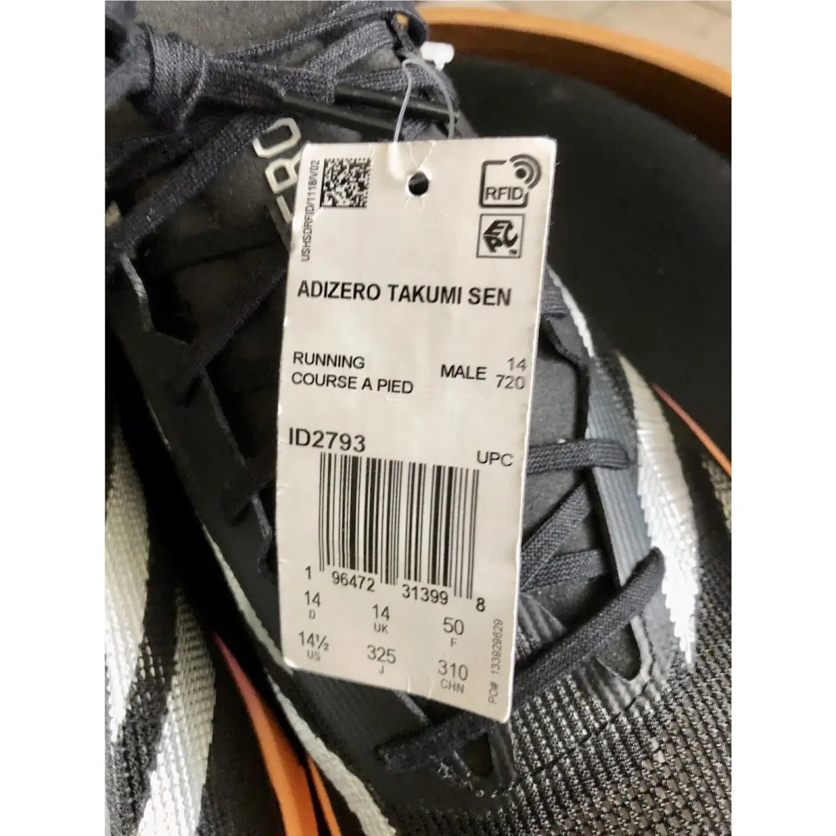 Adidas shoes - adidas Adizero - Adizero - ID2793 - Black 3
