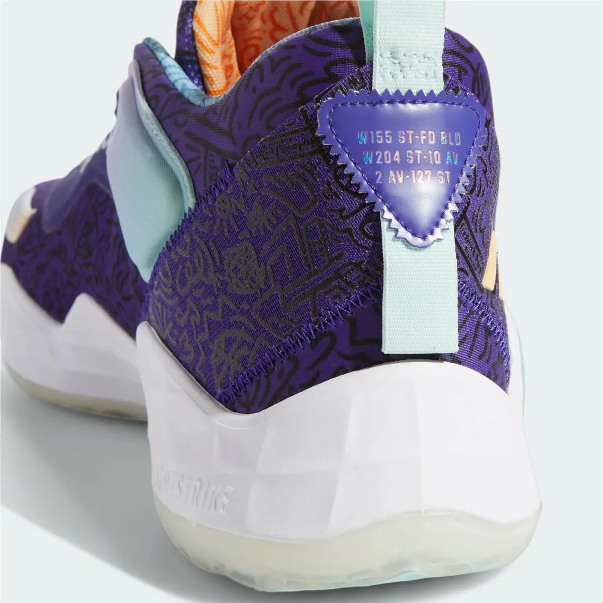 Adidas shoes - adidas D.O.N.Issue #3 - H68046 - Team Colleg Purple (UPC: 194818544723) 6