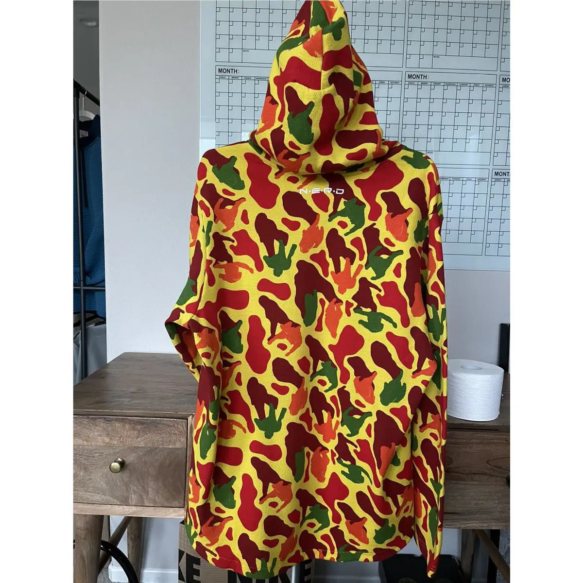 Adidas clothing - Adidas NERD Champ Hoodie - NERD Champ Hoodie - Dg8618 - Multicolor, Manufacturer: Yellow Energy (UPC: 191040572432) 1