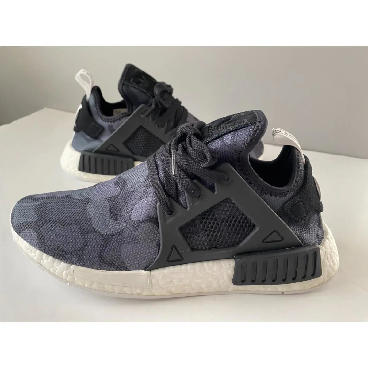 Men`s Size 8.5 Adidas Nmd XR1 Sneakers Black Duck Camo BA7231