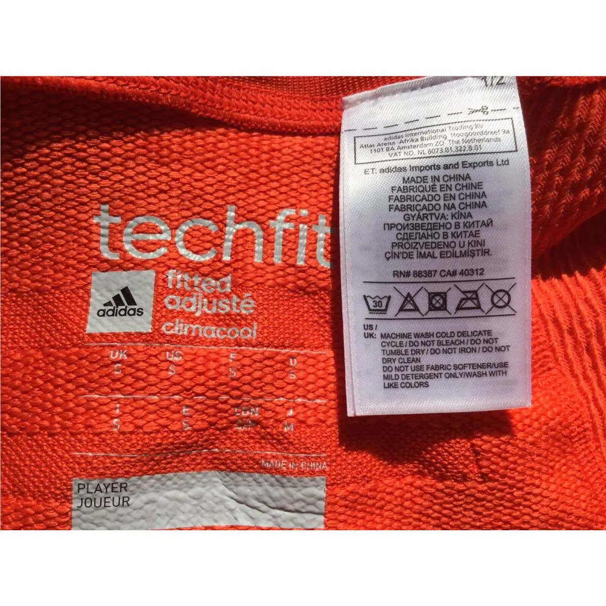 Adidas clothing - Red 14